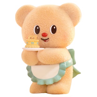 正版黄油小熊烘焙工坊系列盲盒手办可爱公仔玩偶摆件生日礼物女生