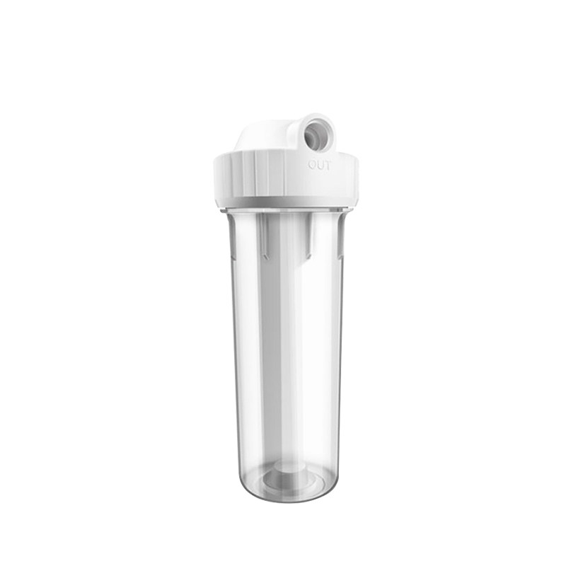 净水器配件10寸PET透明滤瓶前置过滤瓶2/4分口纯水机滤壳滤芯