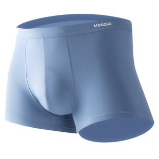 莫代尔男士内裤男款纯棉四角裤官方10A抗菌裆大码男生平角短裤头