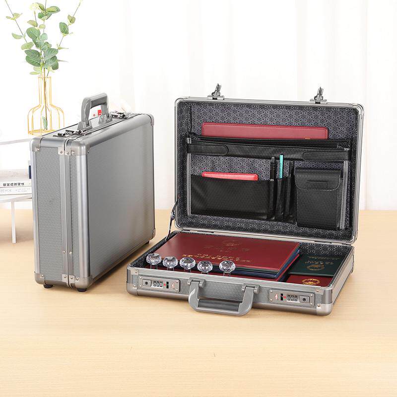 手提密码箱机械密码保险箱适用于办公室和家用45x33x11cm 手提密