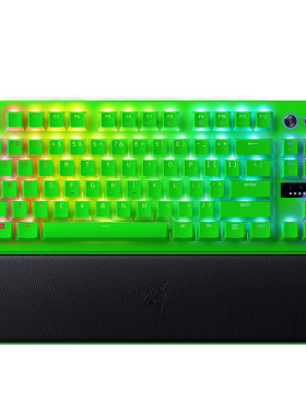 Razer雷蛇猎魂光蛛V3专业竞技版8K电竞绿电脑游戏机械键盘CS打瓦