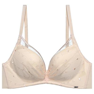 爱美丽无钢圈小型聚拢文胸内衣女