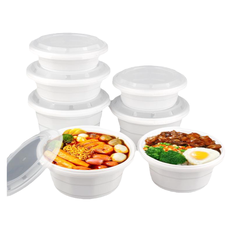 面饭碗家用饭盒高档打包盒带盖