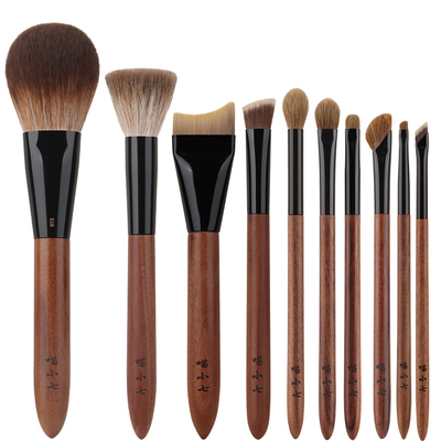 喵小七火狐10支化妆刷套装赠刷包