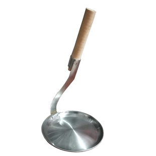 不锈钢油炸勺嘉禾灯盏糍粑油巴子葱油饼花生饼不粘模具家用小工具
