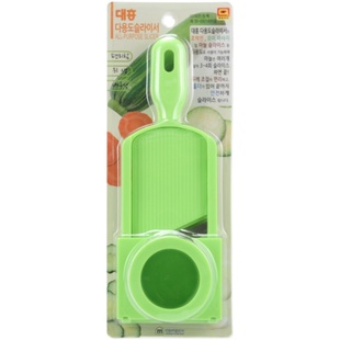 韩国快速不锈钢刀烧烤果蔬切蒜片厚度可调节切蒜瓣工具大蒜切片器