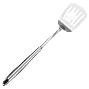 304不锈钢煎铲家用厨房加长柄牛排铲煎饼煎蛋漏铲平铲平底锅铲