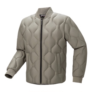 Ozark奥索卡鹅绒服户外防风外套内搭保暖棒球服羽绒服男25秋冬新