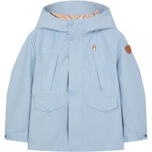 暇步士童装儿童三防风衣春秋新款大童户外男童连帽女童休闲薄外套