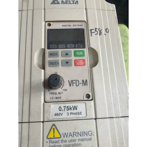 台达变频器VFD007M43B包好实图拍