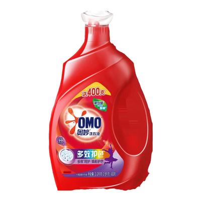奥妙（OMO）多效护色酵素洗衣液3200g 天然酵素强效去污