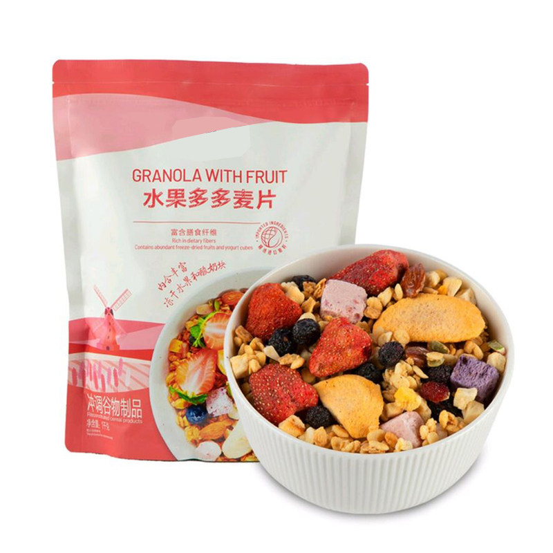 山姆会员店水果冻干1kg麦片