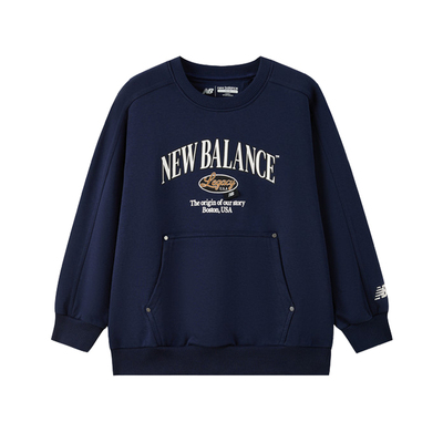 NB童装男女童圆领针织卫衣