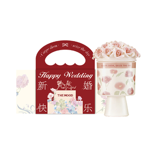 未知气味花束新婚礼物香薰礼盒送新娘闺蜜结婚订婚实用摆件伴手礼