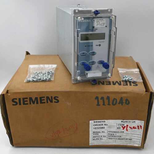 SIEMENS REYROLLE ARGUS 1 7SG1111-0AA01-0CA0 OVERCURRENT PROT