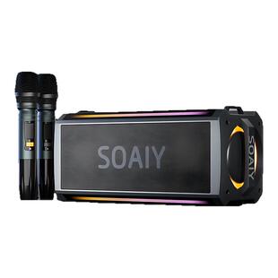 索爱SH05蓝牙音箱大功率家用K歌音响立体声户外广场舞超重低音炮