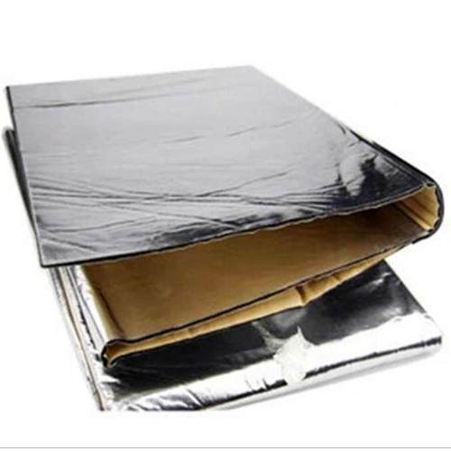 汽车隔热棉自粘发动机引擎盖防火隔热棉全车通用隔音棉压花纯铝板