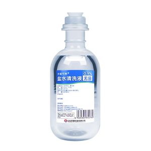 氯化钠盐水500ml敷脸消炎祛痘无菌洗鼻子膀胱冲洗伤口盐水剖腹产