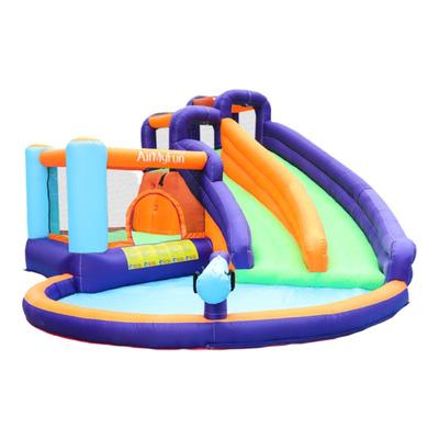 AirMyFun儿童喷水充气城堡蹦蹦床