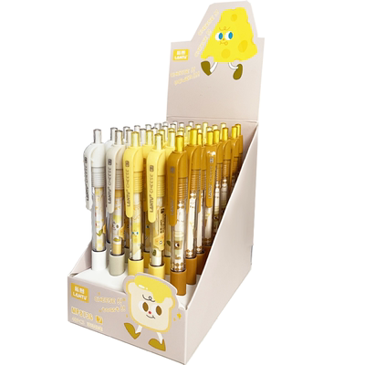 可爱奶酪自动铅笔不断芯活动铅笔