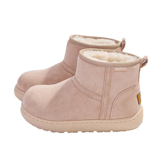 回力官方旗舰店厚底雪地靴女款2025新款冬季加厚加绒百搭短筒棉鞋