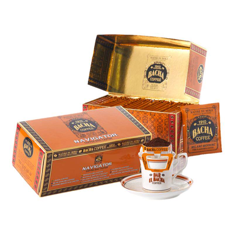 Bacha Coffee | 夿萐咖啡领航挂耳咖啡礼盒12g*25袋/盒新加坡挂耳