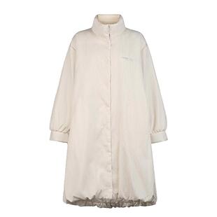 sdeer圣迪奥女时尚立领字母轻薄长款羽绒服S25482405