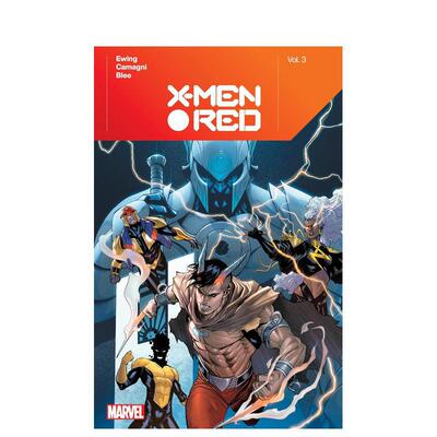 【预售】【Marvel】红色X战警BYALEWING卷3英文漫画简装进口原版书X-MEN RED BY AL EWING VOL. 3 Stefano Caselli  Al Ewing  J
