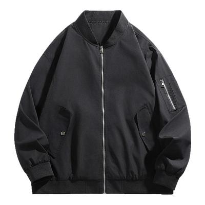 棒球服男款夹克男外套男款夏薄款外套2025新款棒港风男装青少年