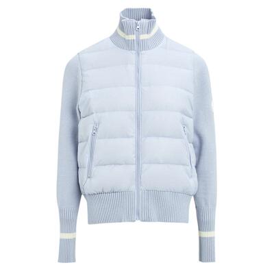 羽绒服针织雪中飞韩版立领