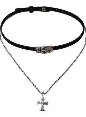 choker皮带扣项圈日常百搭颈环女