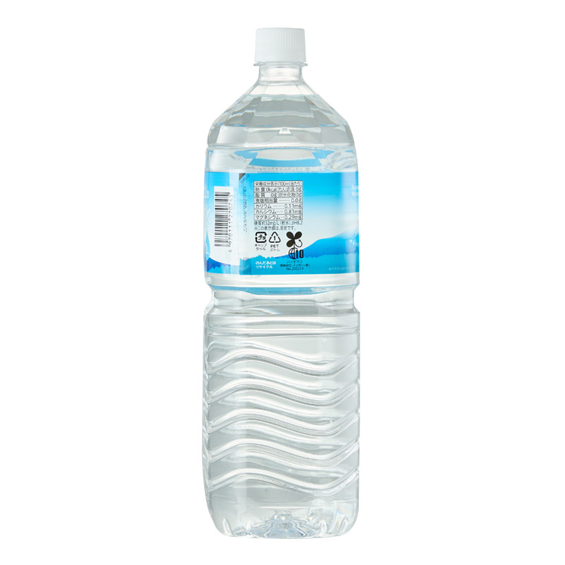 日本进口THANKNI富士山天然水500ml整箱24瓶纯净饮用矿泉水2L*6瓶