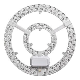 圆形LED灯盘替换吸顶灯灯芯磁吸超亮节能72W卧室客厅家用吊扇灯