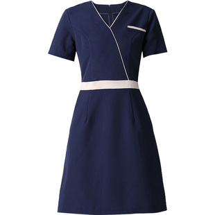 高级美容院工作服女气质套装足疗养生馆美容师服美容美体月子中心