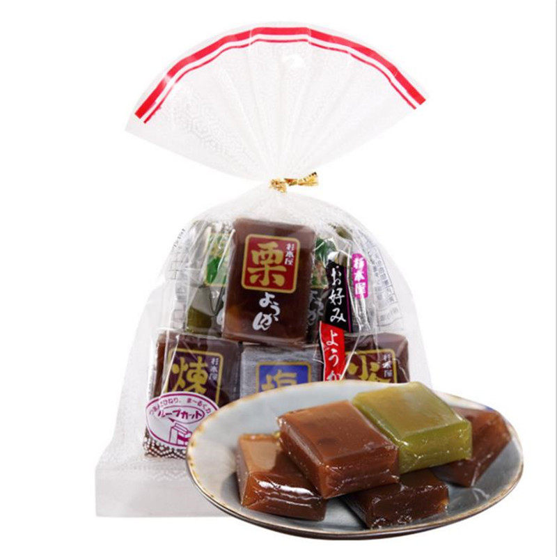 日本什锦味羊羹豆沙糕点