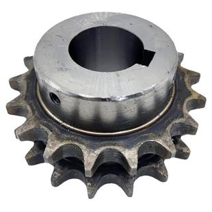45钢双排5分10A成品链轮成品孔链轮搭配双排链条12到30齿非标定做