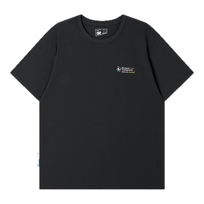 CryingCenterxkumpoo薰风羽毛球联名 小标印花男女凉感速干短袖