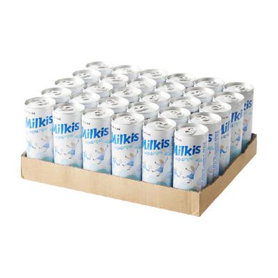 乐天韩国进口清爽乳味碳酸汽水