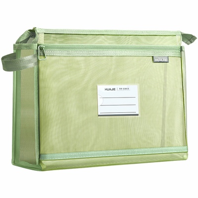 透明立体加厚文件袋小学生科目袋