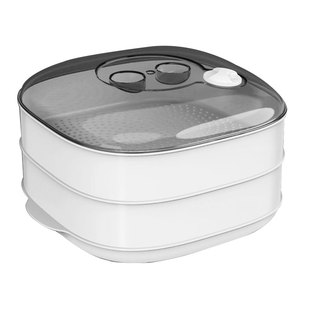 加厚三层微波炉专用蒸笼加热蒸盒家用蒸盒多功能带盖加厚蒸屉