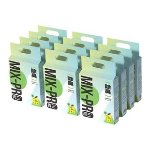 再三四重除臭混合猫砂豆腐猫砂膨润土猫砂可冲厕所2.7kg*12包