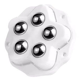 德国滚珠万向轮轮子粘贴式钢珠静音移动家具底座滑轮脚轮免打孔