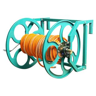 农用打药管卷管器手摇加厚绕管架轴承款打药机喷雾管绕管收放架