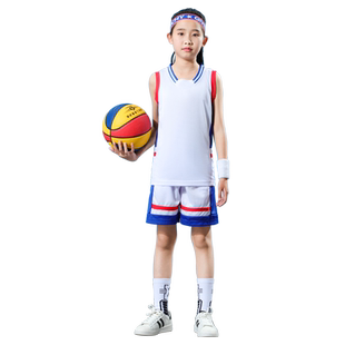儿童篮球服套装定制比赛训练服女童夏季背心队服男球衣小学生服装