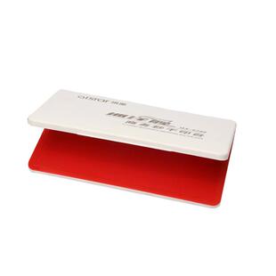 祺星加大号超大号印台长方形按手印泥大号印台红色快干印台特大号蓝色黑色婴儿宝宝手脚印印泥周岁手足脚印