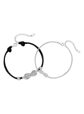 月售500+纯银莫比乌斯无限符手链