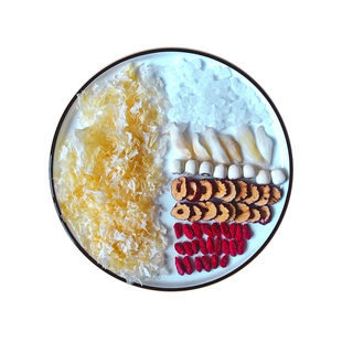 银耳莲子百合红枣枸杞羹伴侣炖品食材料包配组合汤干货甜汤