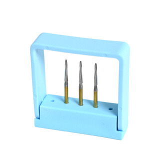 牙科加高5孔高速车针架塑料车针消毒架车针盒消毒盒可高压灭菌