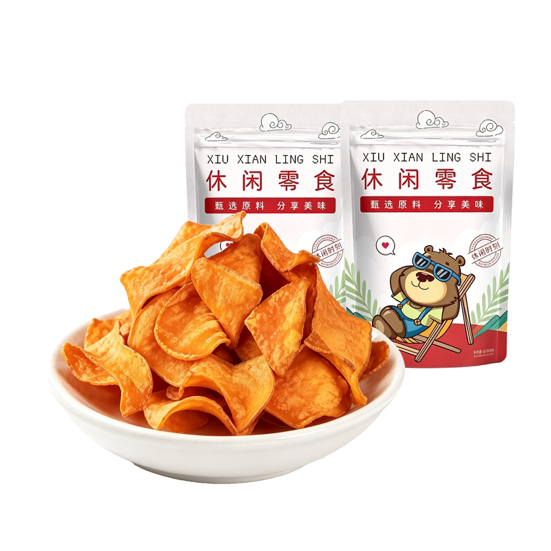 红薯脆片500g农家自制地瓜脆片