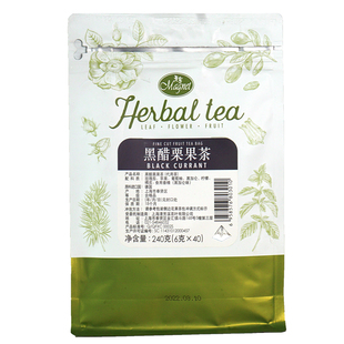 曼宁黑加仑甜橙桂花黑醋栗果茶茶包奶茶店水果茶奶茶专用6g*40包